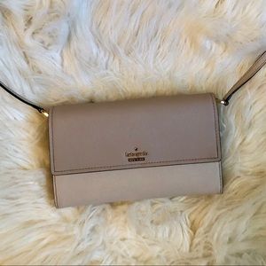 Kate Spade Crossbody in light gray\purple